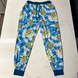 Star Wars Blue Lounge Pants with Subtle Multicolor Print